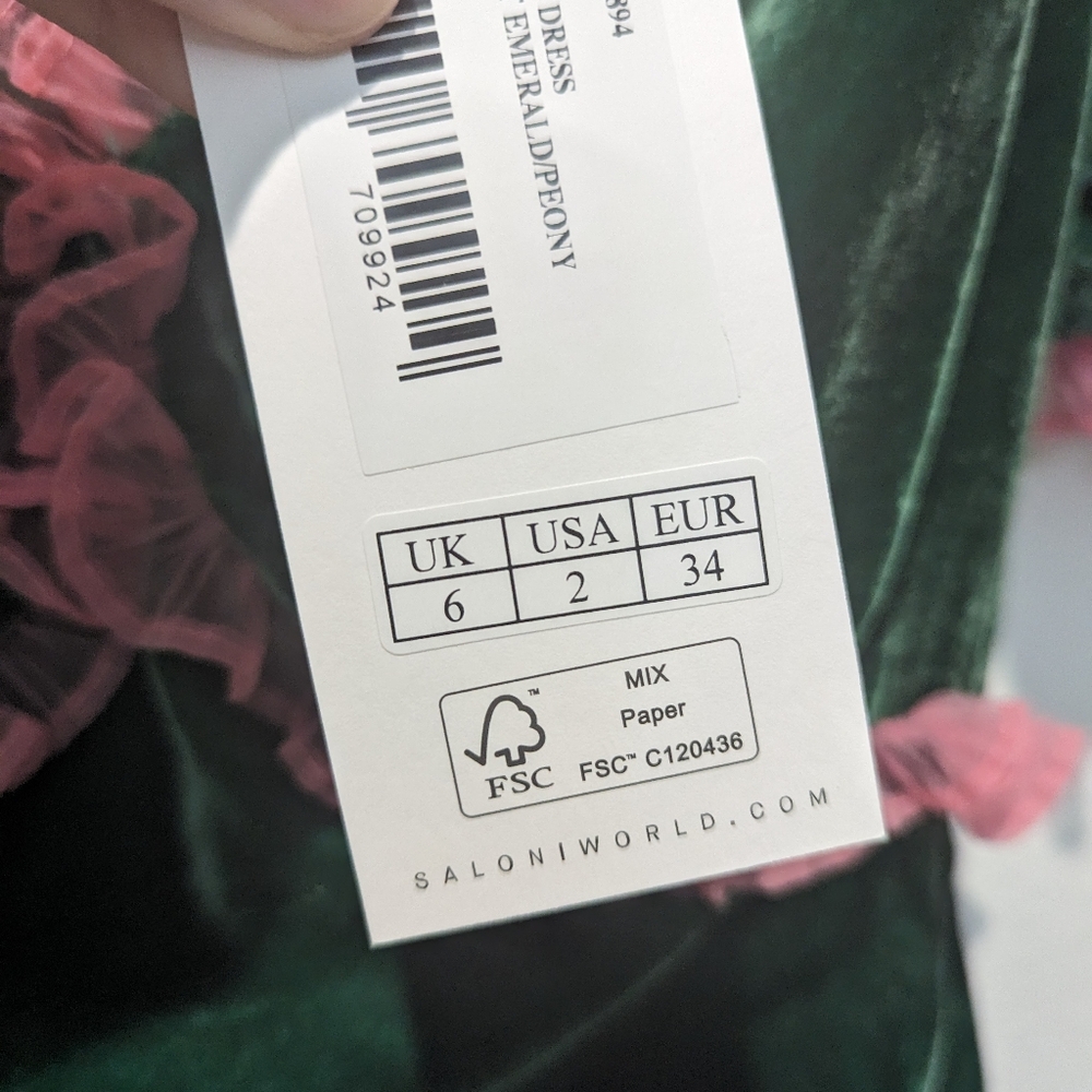SALONI Anais Dress - Picture 6 of 10